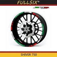 high quality motorcycle 17inch wheel decal reflective stickers for aprilia shiver 750