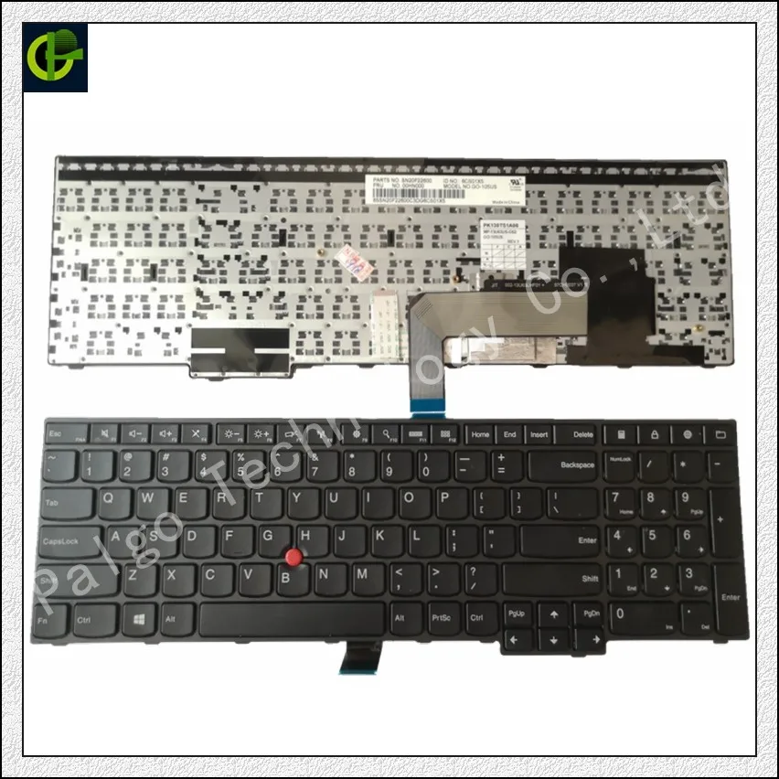 Оригинальная новая английская клавиатура для ноутбука Lenovo Thinkpad E550 E550C E555 E560 E560P E565