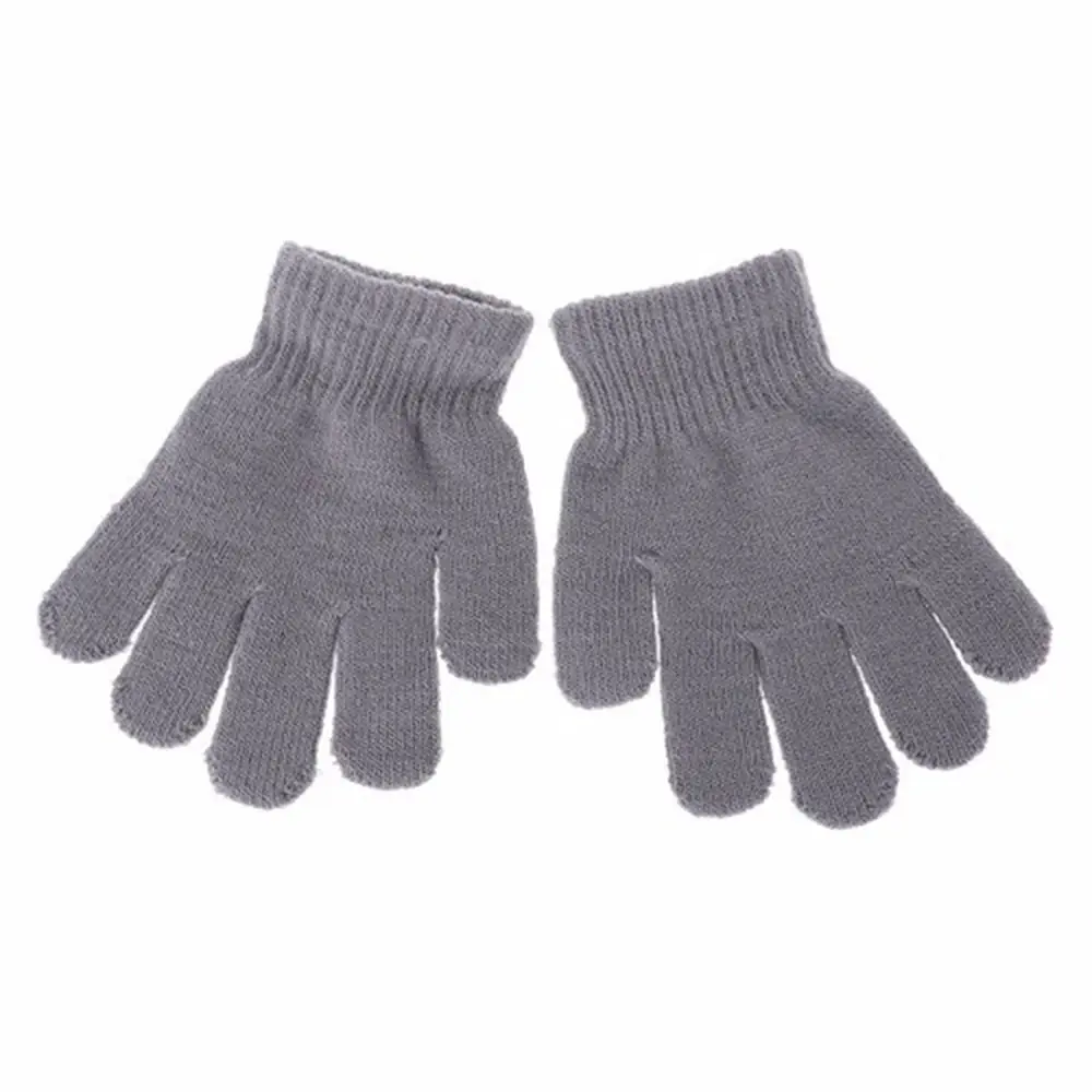 Зимние перчатки ручной работы теплые волшебные зимняя защита тянущиеся вязаные 1