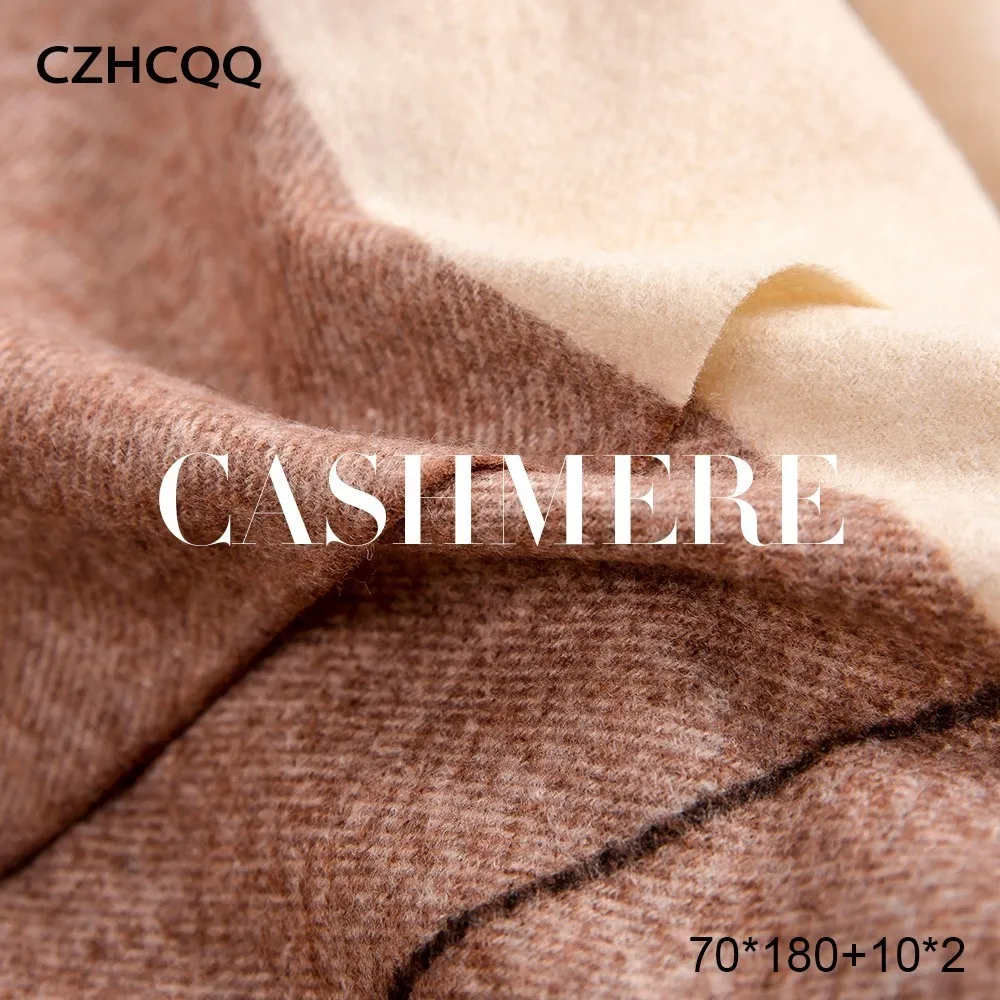 Зимний кашемировый шарф Женская шаль в клетку клетчатые шарфы женский платок