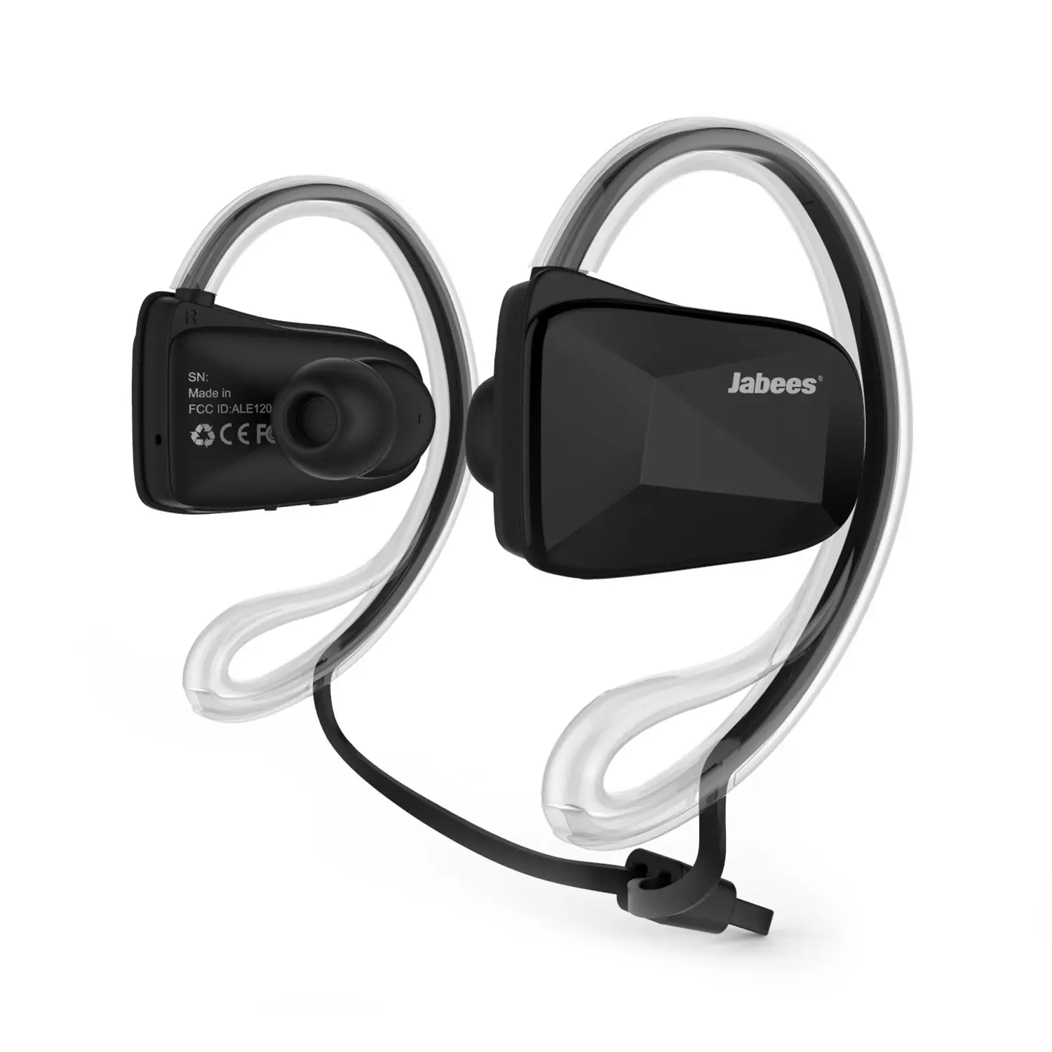 Black package Bluetooth наушники,, Jabees BSport BT4.0, гарнитура, беспроводные, водонепроницаемые, наушники, audifonos, NFC, для бега, езды на велосипеде - Цвет: Black package