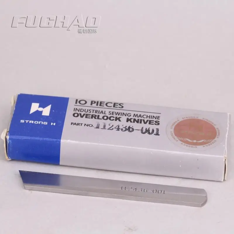1 шт. 112436 001 STRON G.H бренд REGIS для BROTHER EF4 B531 нижний нож промышленные Запчасти швейных