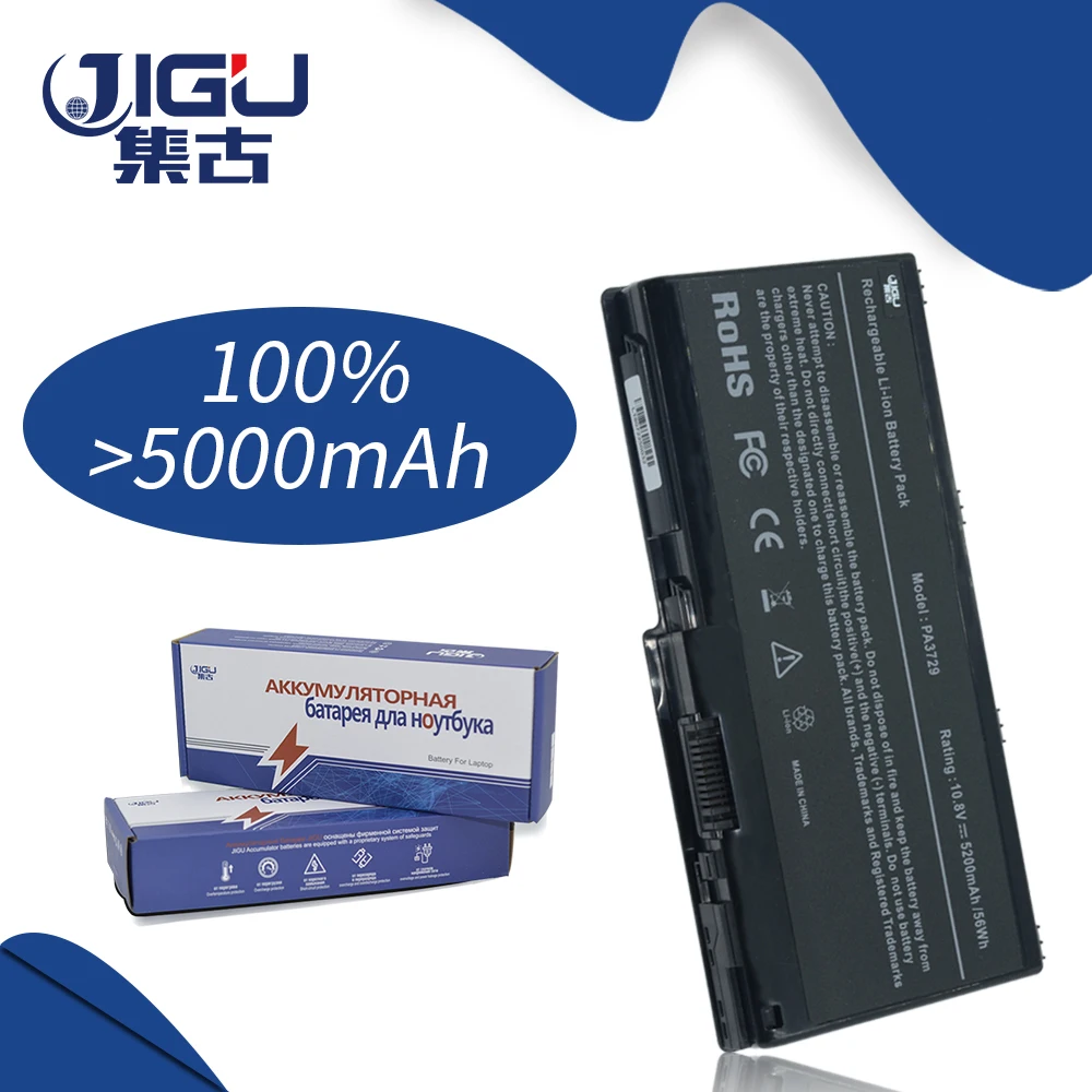 Аккумулятор JIGU для ноутбука 6 ячеек Toshiba PA3729U-1BRS Qosmio X500-03L Satellite P500 P505 Series PA3730U-1BAS
