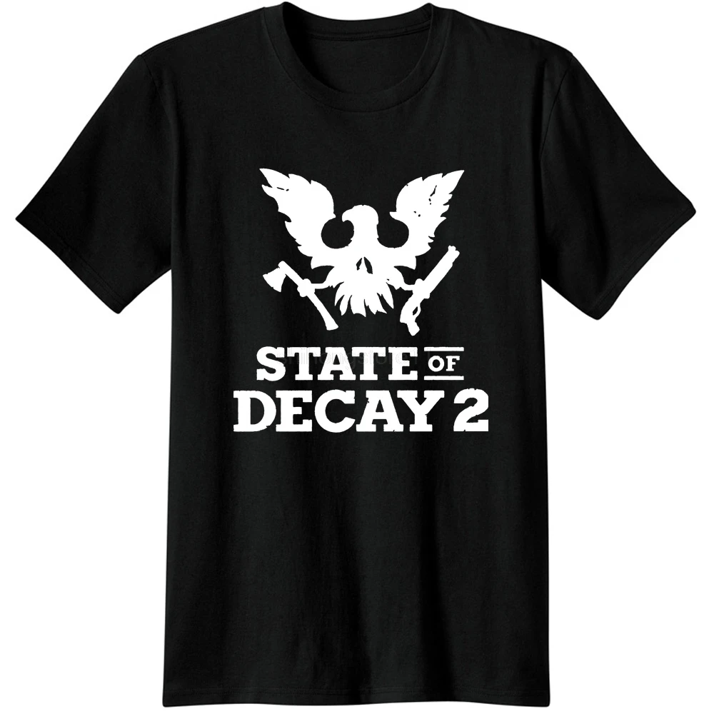 Новые мужские футболки с логотипом State of Decay 2 крутые повседневные Модные новинки