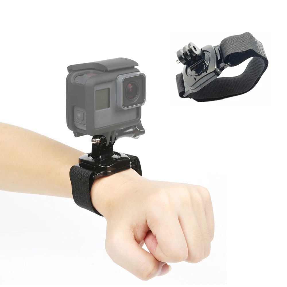 Вращающийся на 360 градусов ремешок запястье для спортивной экшн камеры Gopro Hero 5 и