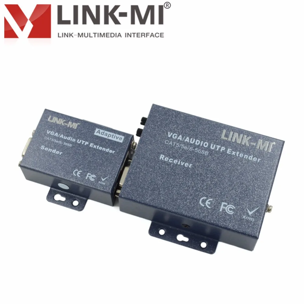 Регулируемый разветвитель VGA 300 м Cat5e/6 RJ45 UTP 3 5 мм|audio output|audio output cableaudio cable 3.5mm |