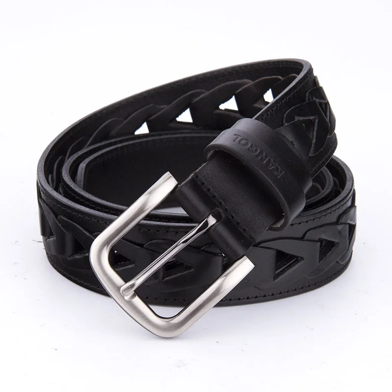 High Quality Pin Buckle Genuine Leather Luxury Strap Male Belts For Men Jeans Casual Belt Masculine Cummerbund | Аксессуары для