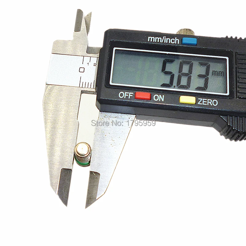 10 шт. R134a сердечник клапана Серебряный тон и зеленый Для R134A Авто бытовой