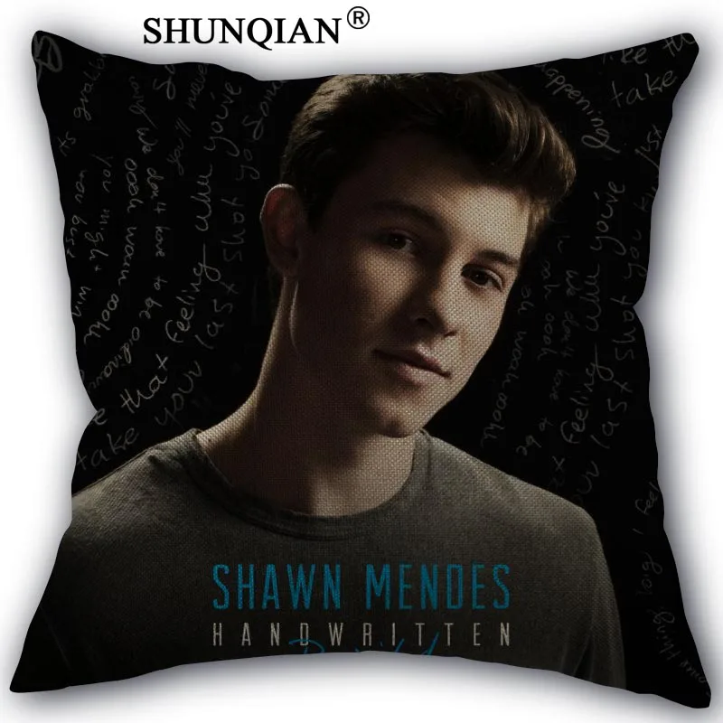 Наволочка Shawn Mendes на заказ наволочки из хлопка декоративная Красивая домашняя