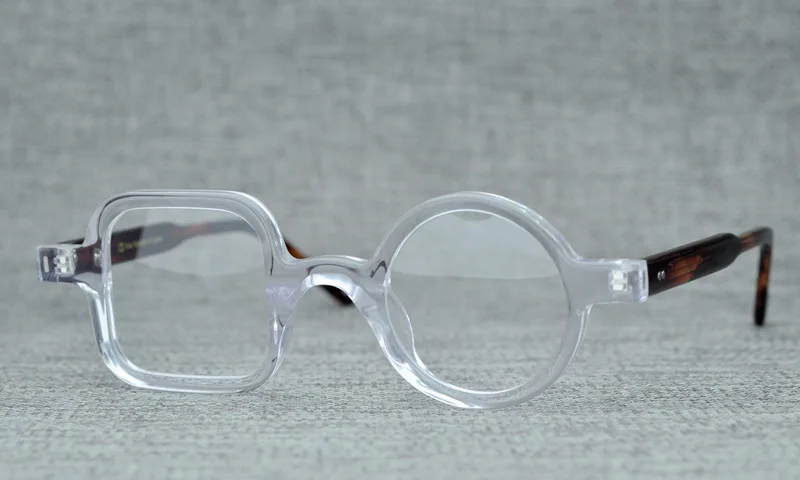 Мужские Качественные большие очки LKK оправы для очков Железного человека круглые