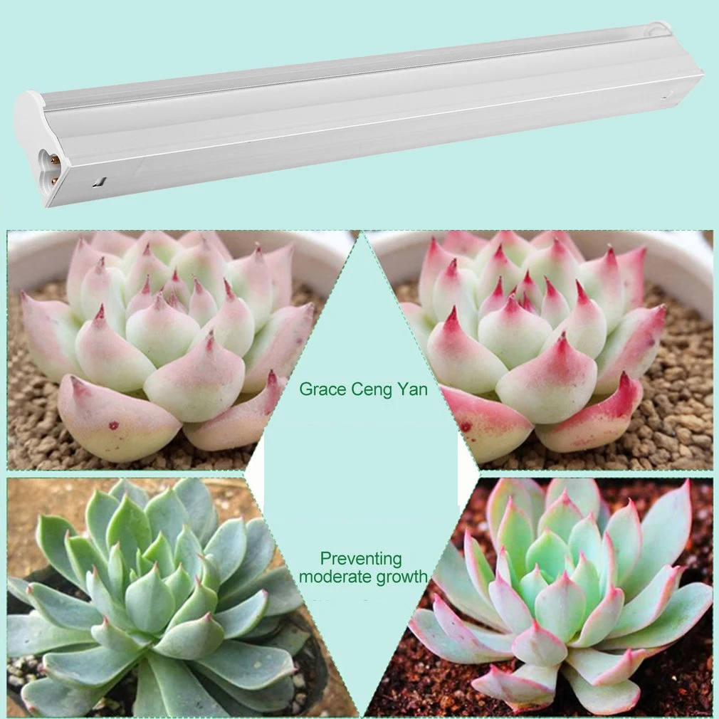 5 шт./компл. светодиодный растения растут lightingGrow света теплицы лампы полный спектр T5 трубки комнатное растение гидропоники Системы
