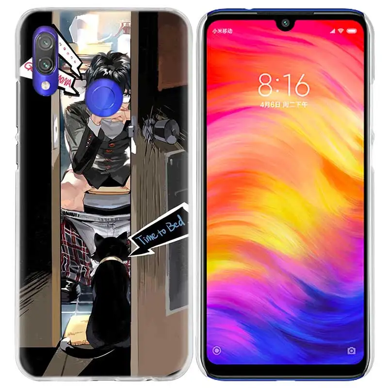 Чехол для телефона P5 Persona 5 аниме для Xiao mi Red mi Go Note 7 6 6A Pro S2 5 5A 4X mi A1 A2 9 mi x 3 5G 8 lite Play F1