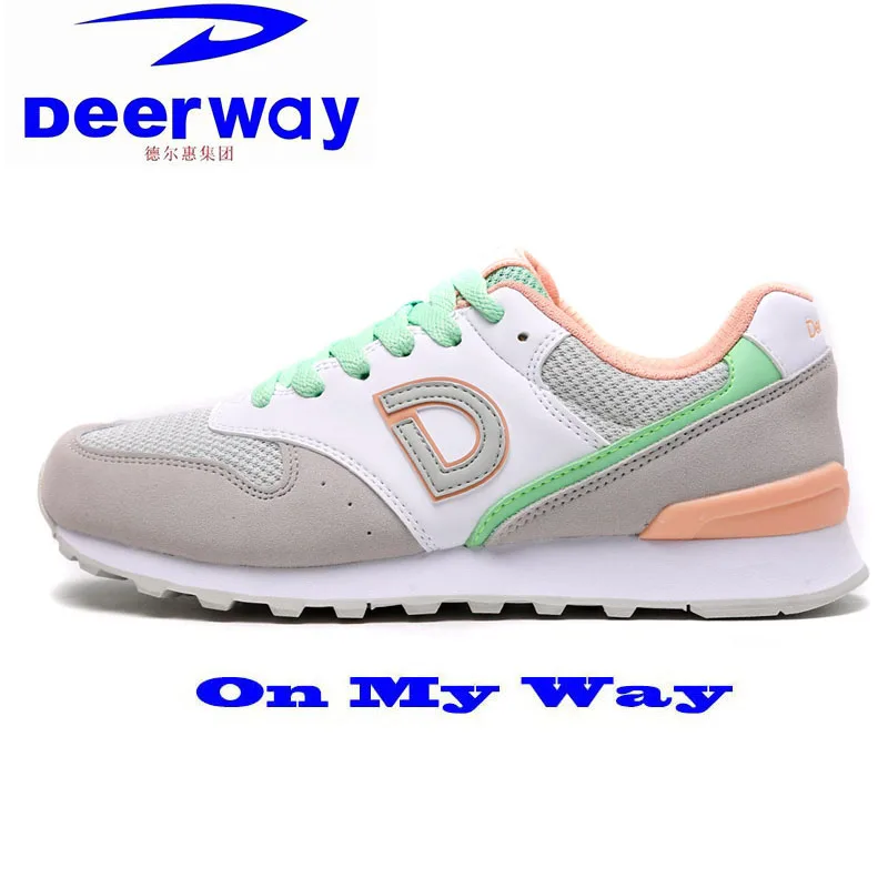 Deerway бренд Кроссовки для Для женщин Открытый удобные легкие сетки воздуха