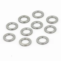 10pcs m5 titanium ti flat washer grade 5 din912 spacer washers for bicycle cycling motorcycle car