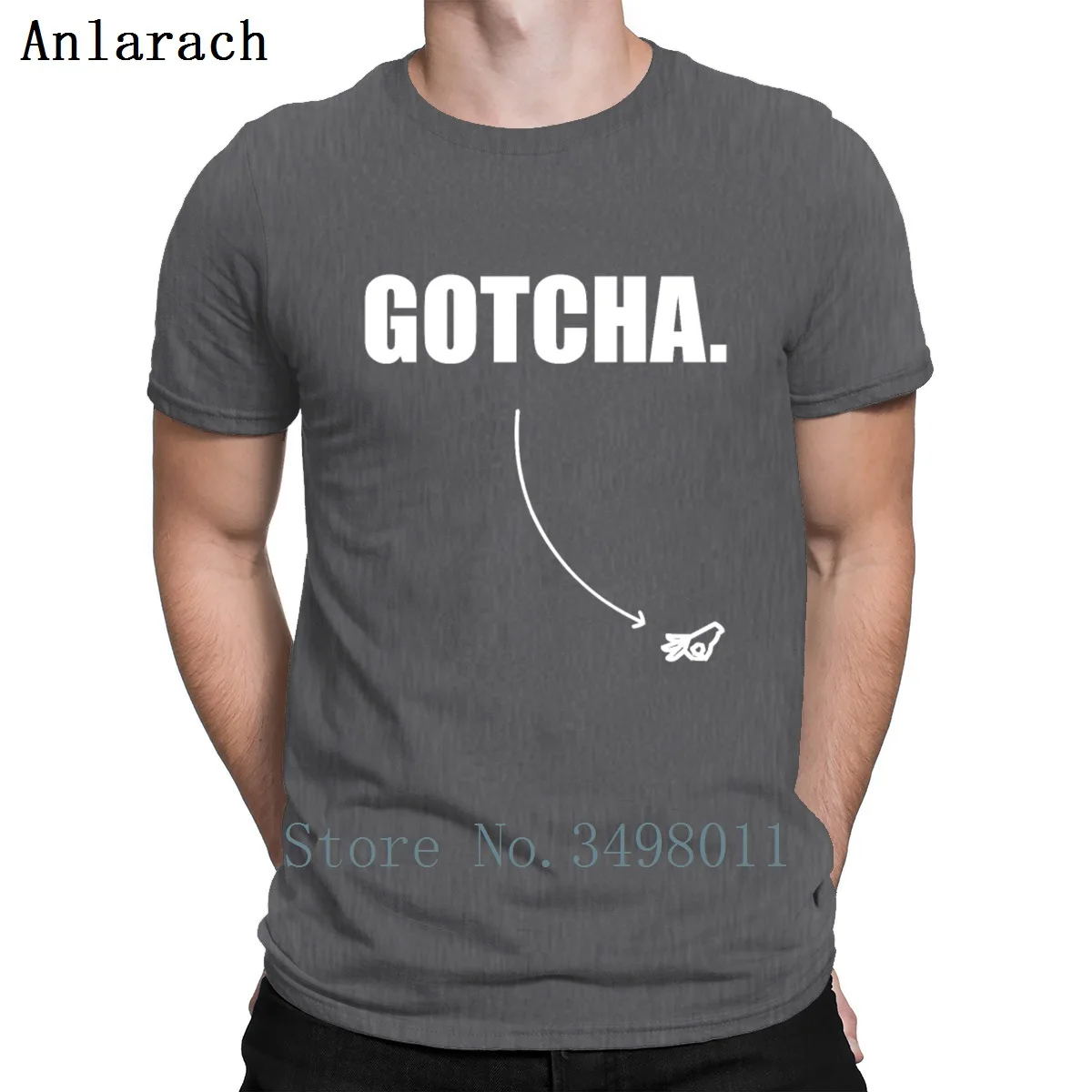 Gotcha Meme/футболка с принтом в виде игры пальцами оригинальная дышащая