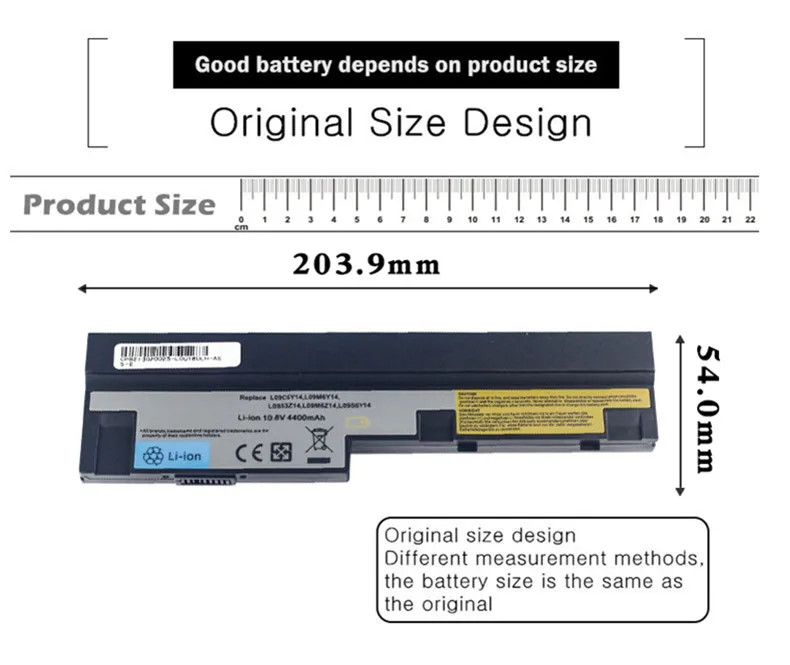 Аккумулятор для ноутбука Lenovo 57Y6632 57Y6633 57Y6634 L09C3Z14 L09C6Y14 L09M3Z14 L09M6Y14 L09M6Z14 L09S6Y14