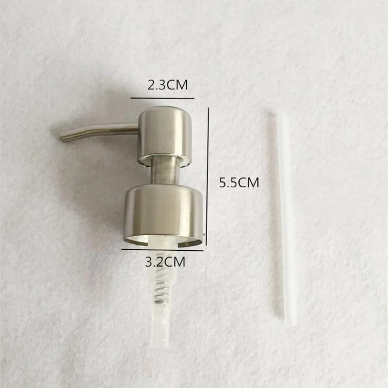 1Pc Stainless Steel Hand Liquid Soap Dispenser Nozzle Foam Shampoo Bathroom Accessories|Дозаторы жидкого мыла| |