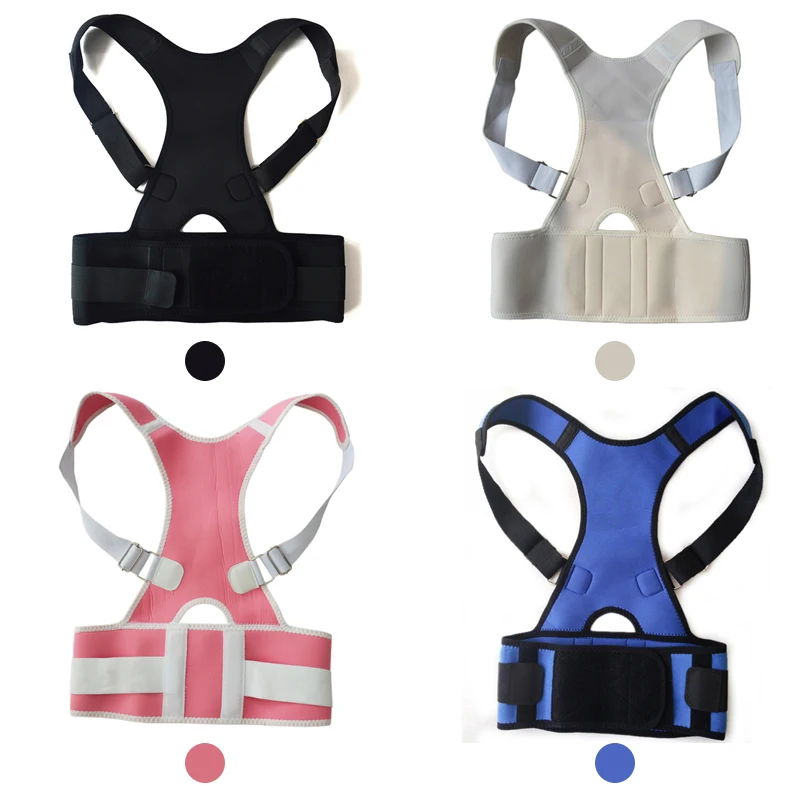 Неопреновый поддерживающий бандаж для спины Корректор осанки женщин и мужчин