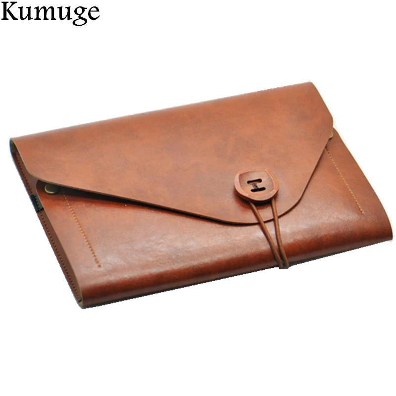 

Bag for iPad Pro 12.9 Retro Luxury PU Leather Tablet Pouch Sleeve Cover Case for iPad Pro 12.9 2017 Funda Protective Cover+Pen
