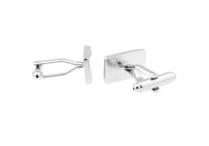 Мужские Запонки iGame серебристые запонки с прямоугольным дизайном | Украшения и