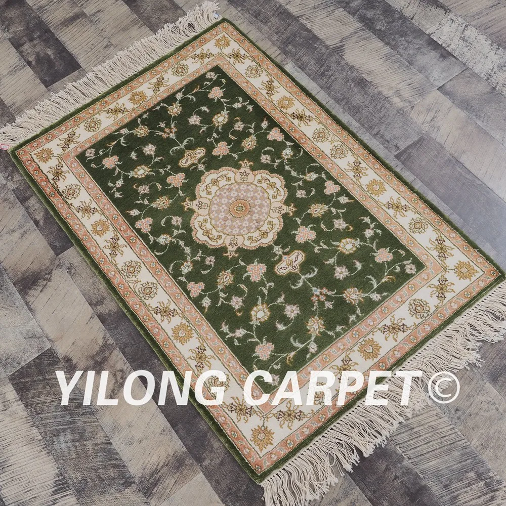 YILONG 2 'x 3' ручной работы персидский дизайнерский ковер изысканный тебриз
