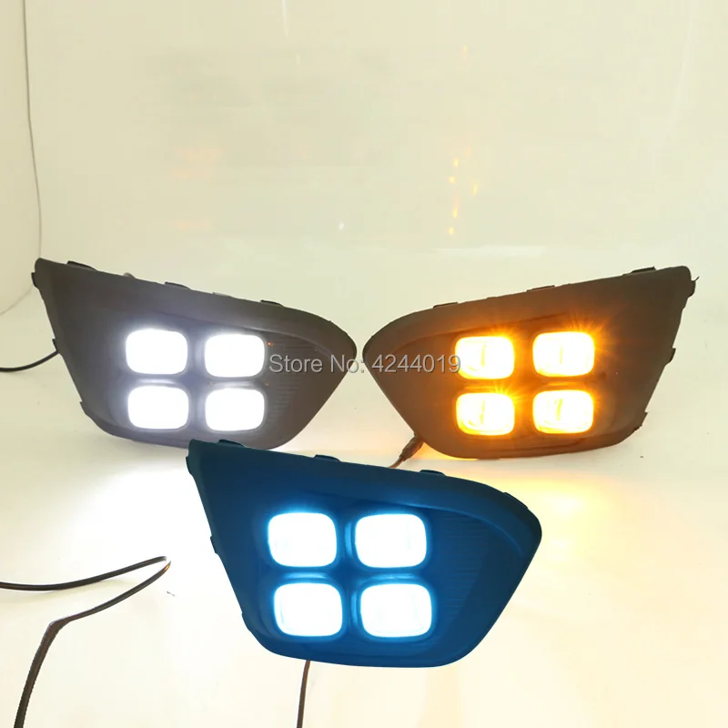 smRKE Car Light Fog Lights Daytime Running LED Bar For 2017-2018 KIA KX CROSS | Автомобили и мотоциклы