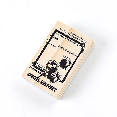 F 5x8cm XINAHER винтажные растения Марка с животными DIY Деревянные и резиновые штампы для скрапбукинга канцелярские товары Скрапбукинг Стандартный штамп - Цвет: F 5x8cm