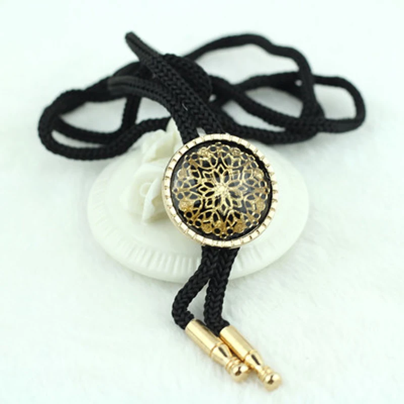 Ювелирные изделия унисекс модное круглое ожерелье с подвеской в форме цветка