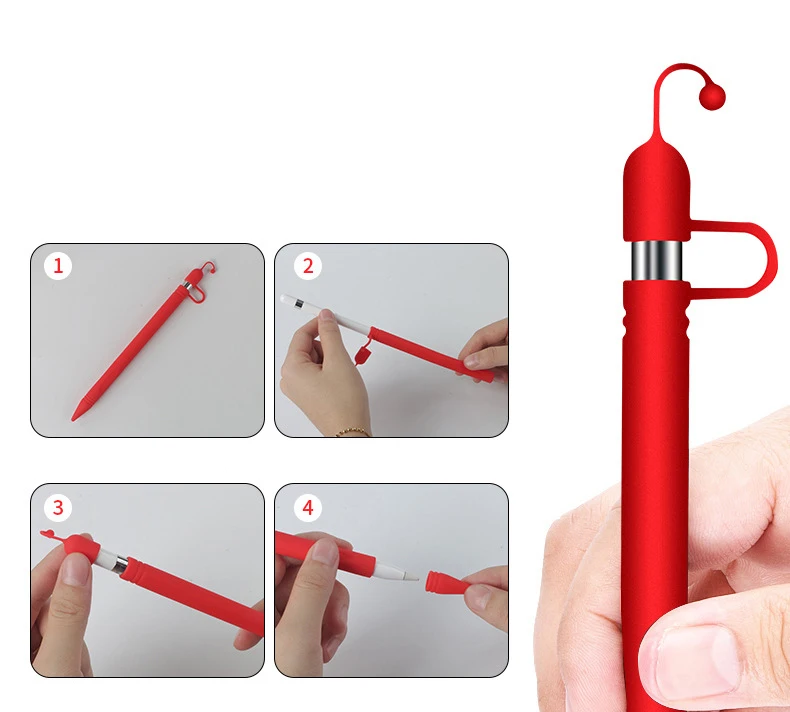 3 в 1 мягкий силиконовый чехол для стилуса|Стилусы планшетов| |