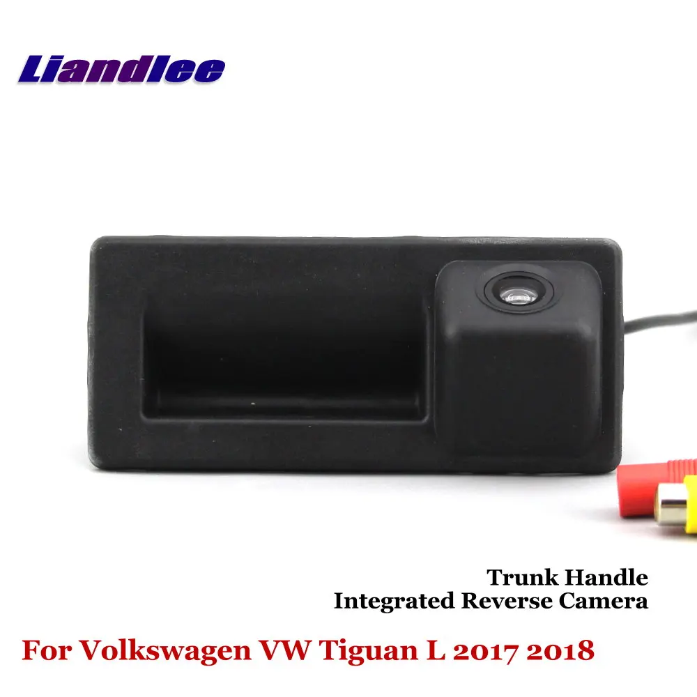 Автомобильная камера заднего вида Liandlee Встроенная ручка багажника для Volkswagen VW
