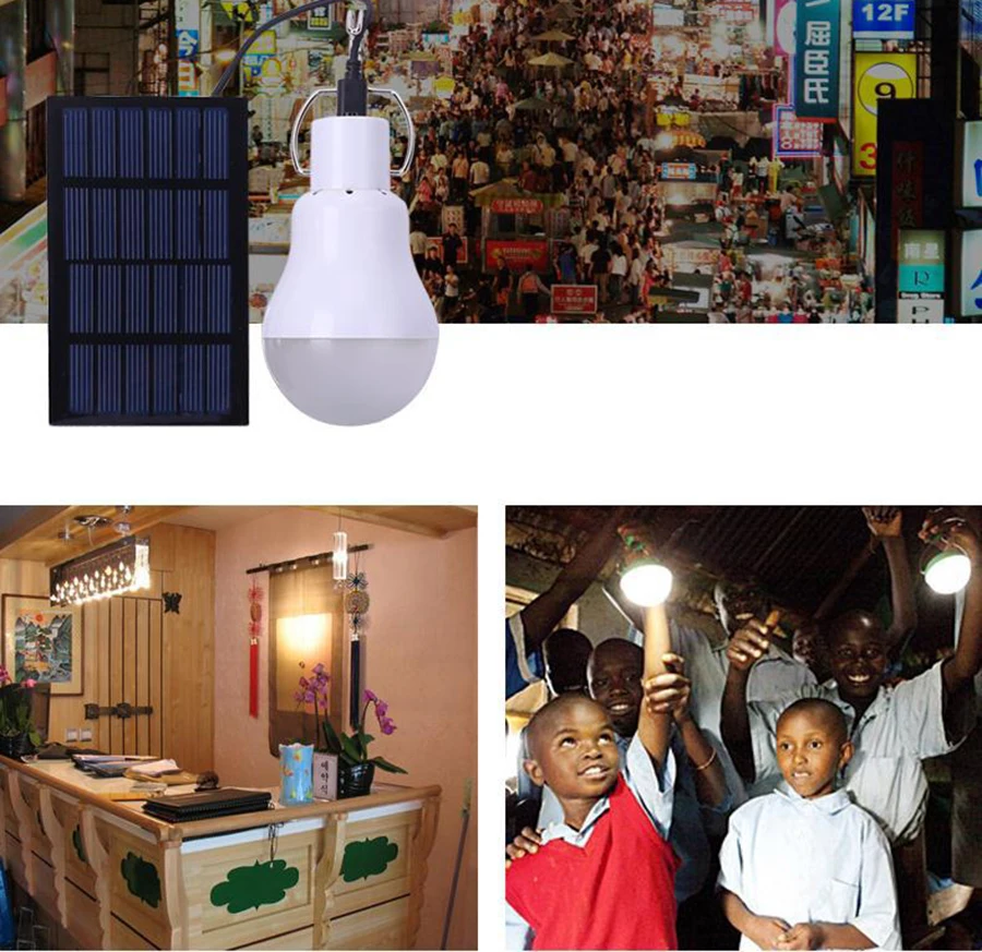 Открытый 130 люмен Солнечный светодиодный Лампа для тента на кемпинге лампы