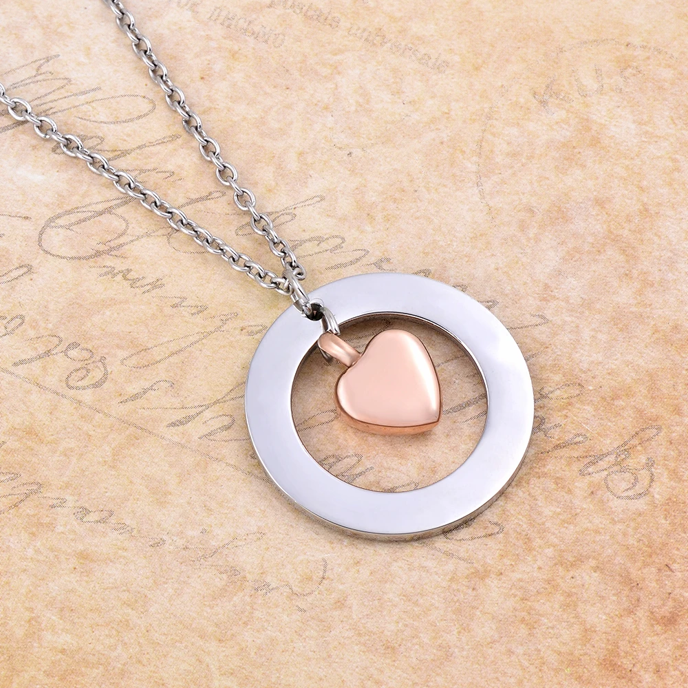 IJD9782 кулон в виде Круга жизни с надписью FOREVER BEST FRIENDS подходит к мини-урне для