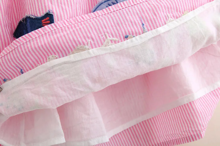 IMMDOS/летнее платье для девочек детские хлопковые платья с героями мультфильмов