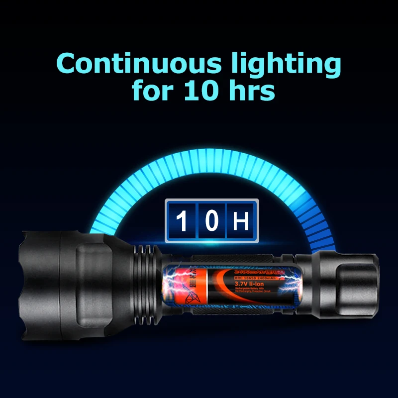YAGE CREE XP-E Тактический 300 М-500 М cree led Фонарик cree LED Фонарик Факел свет для 1 xRechargeable 18650 lanterna