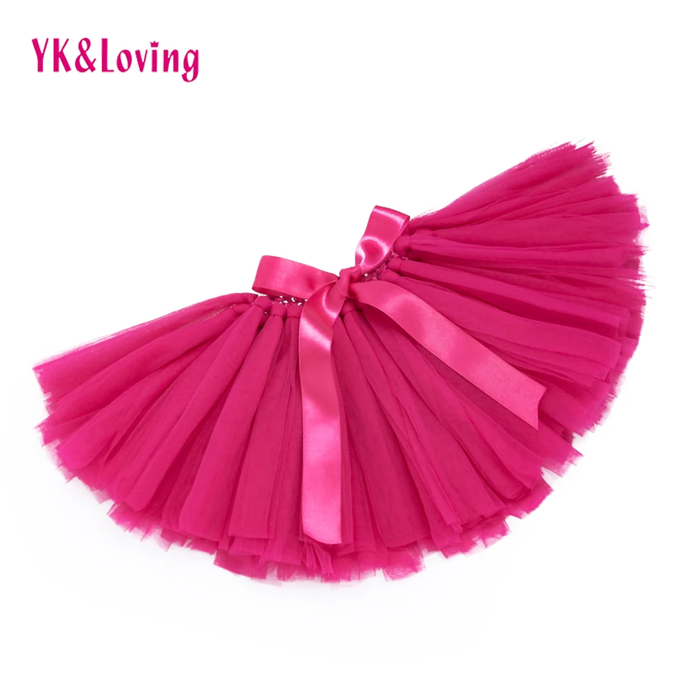 Юбка пачка для маленьких девочек в подарок на день рождения разноцветная