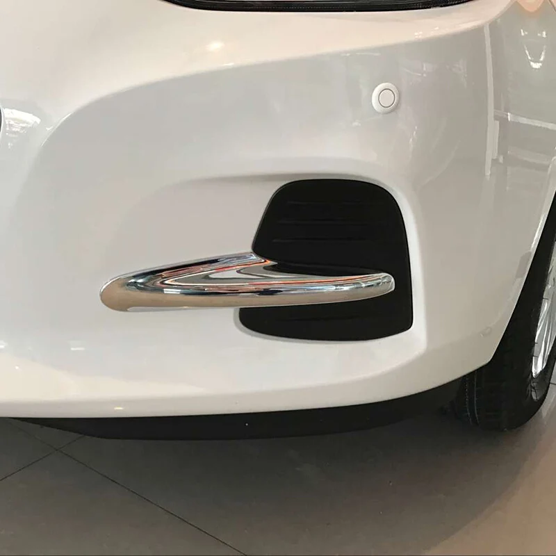 2 шт. хромированные накладки на переднюю противотуманную фару для Chevrolet кавалера