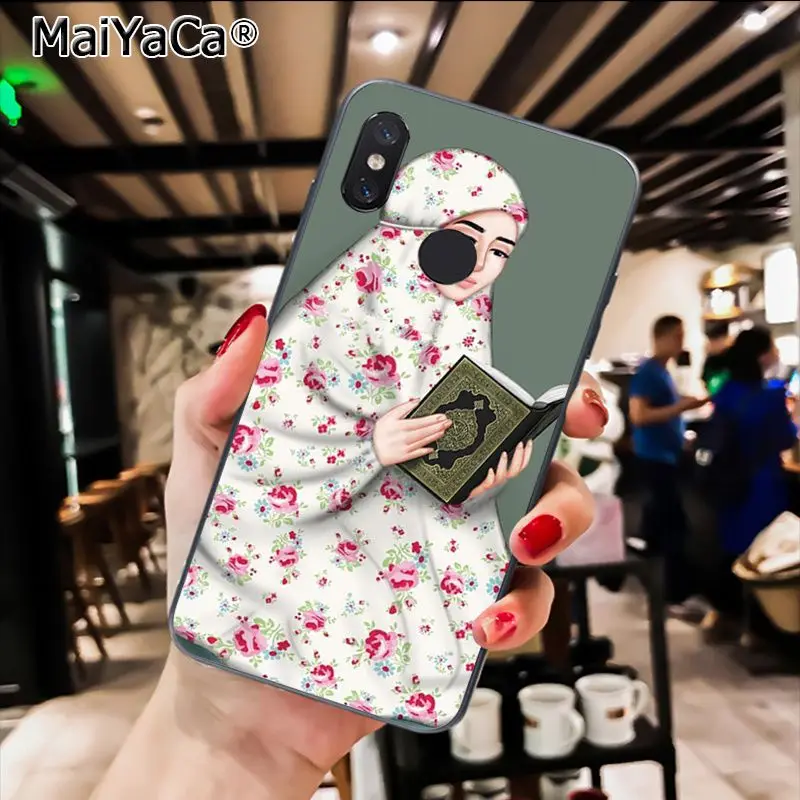 MaiYaCa Мусульманский Исламский грил глаза чехол для телефона Xiaomi Redmi8 4X 6A Redmi Go Redmi5 5Plus Note7 8ProA1 A2Lite