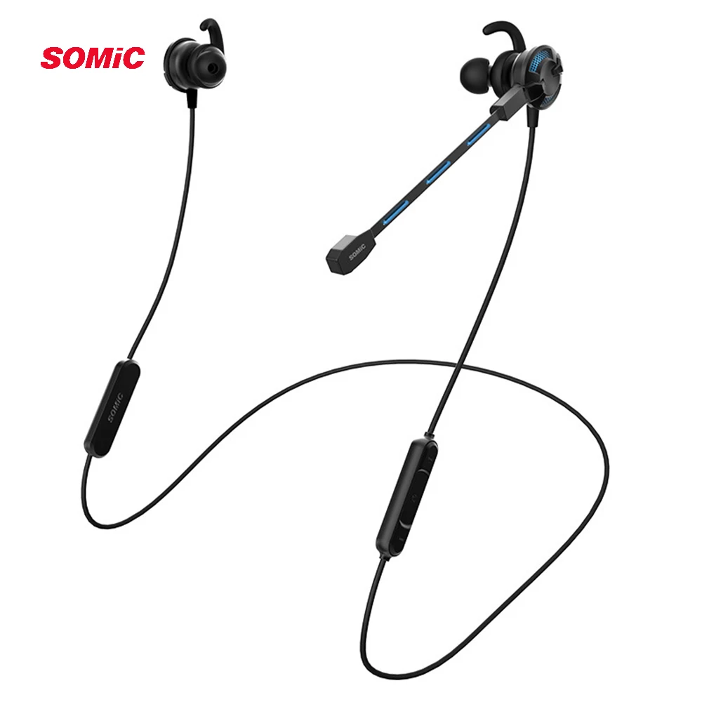 SOMIC G618pro Профессиональная игра стример Игровые наушники геймер bluetooth наушники вкладыши гарнитура с микрофоном музыкальные наушники