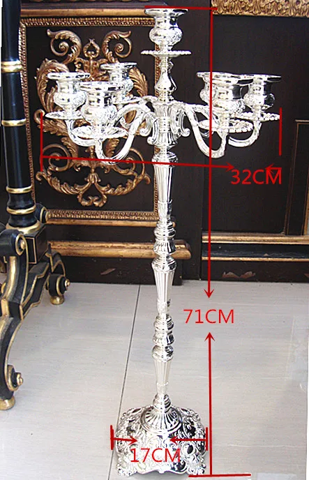 Покрытый подсвечник Европейский свадебный высококачественный атмосферный