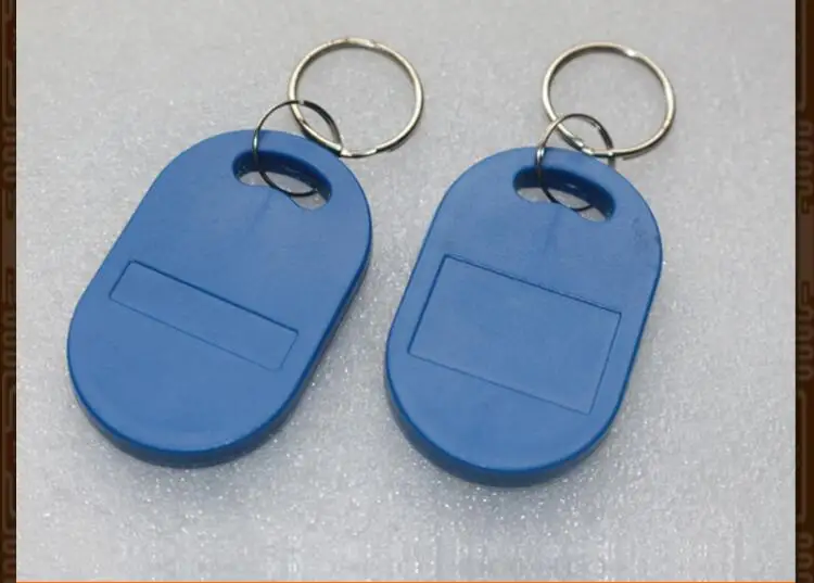

100pcs 1125KHz TK4100 Low frequency key fobs ID Keychain contactless ID Token ID access control card EM card