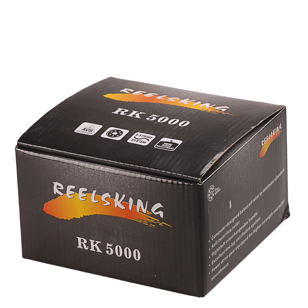 Yumoshi RK5000 9000 Series Рыболовная катушка 13 + 1BB полностью металлические спиннинговые