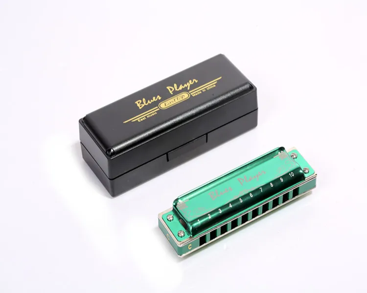 PR020 EASTTOP Губная гармошка диатоническая 10 отверстие blues профессиональная Губная гармошка
