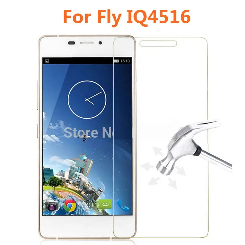 Закаленное стекло Fly IQ4516 оригинальная 9H защитная пленка Взрывозащищенная Защита