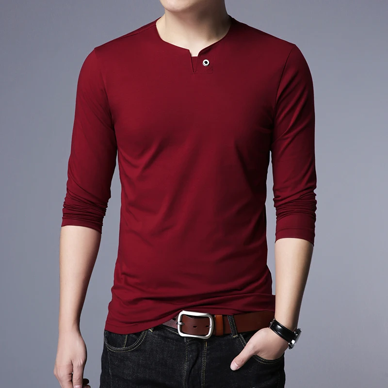 Мужские хлопковые однотонные футболки лидер продаж 2017 новая приталенная Мужская