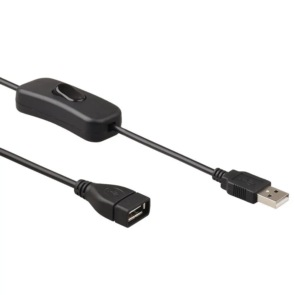 2 упаковки по для подключения к usb адаптеру USB кабель с переключатель вкл./выкл.