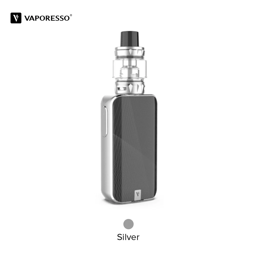 Серебристый Vaporesso LUXE-S электронные сигареты с 8 мл люкс с SKRR-S баком Vape 220 Вт коробка мод VS Vaporesso Люкс комплект - Цвет: Серебристый