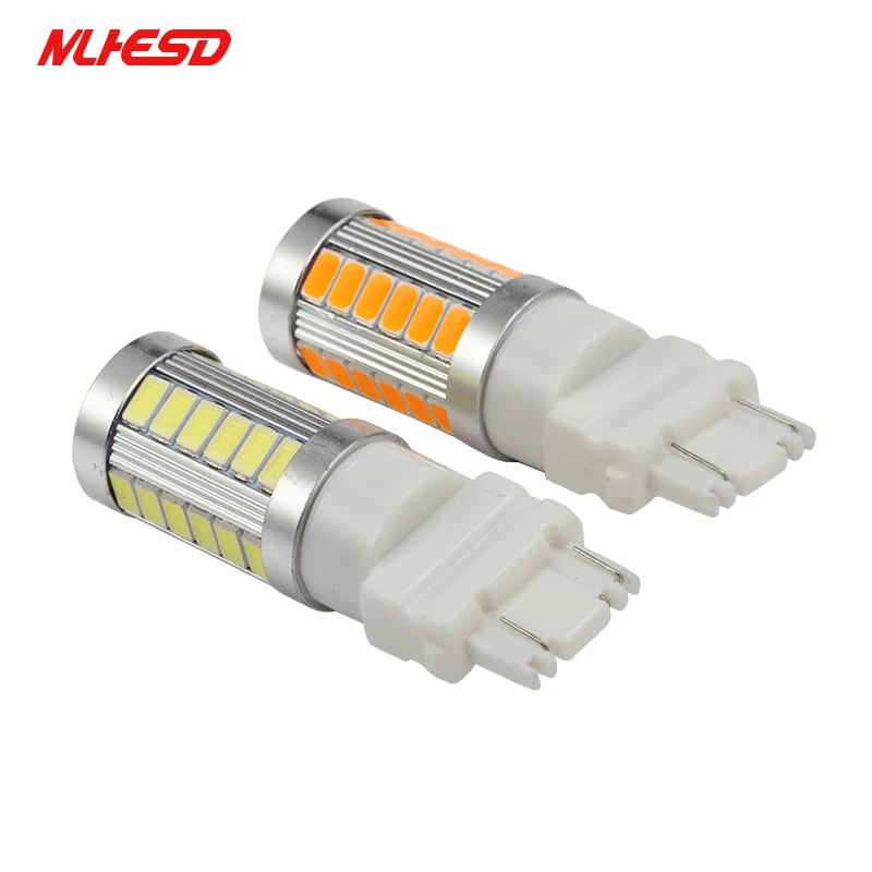 10 шт. T25 3156 3157 P27/7 Вт 33 SMD 5630 5730 светодиодный автомобиль хвост светильник s 33SMD