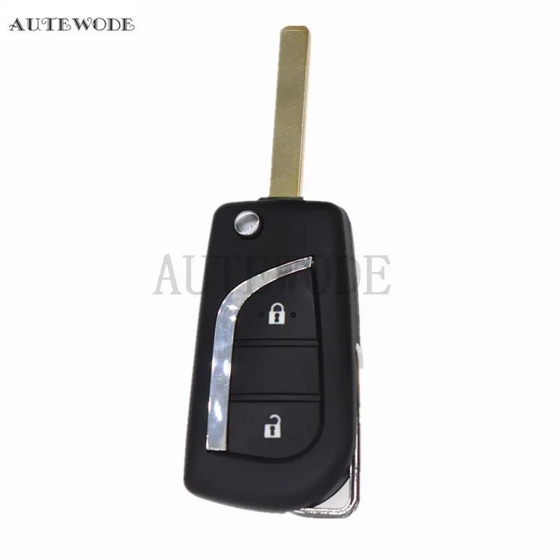 Чехол для дистанционного ключа AUTEWODE Toyota Levin Camry Reiz Highlander Corolla 2/3 чехол с откидной