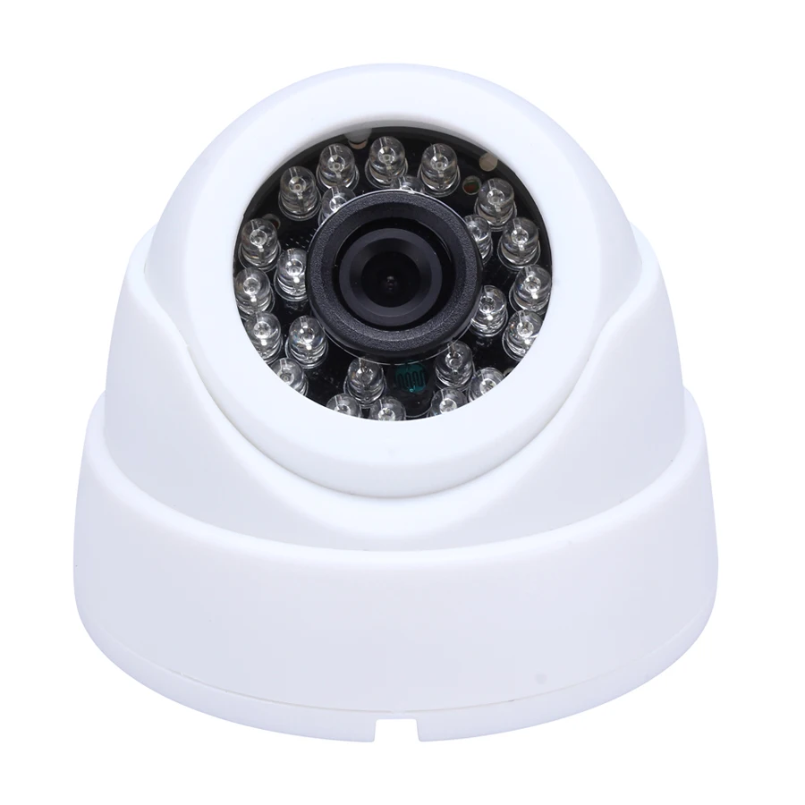 HAMROL CCTV камера 1/" Цвет CMOS реальная 700TVL Высокое разрешение 24 светодиодный Nightvison Крытый купольная камера аналоговая камера безопасности