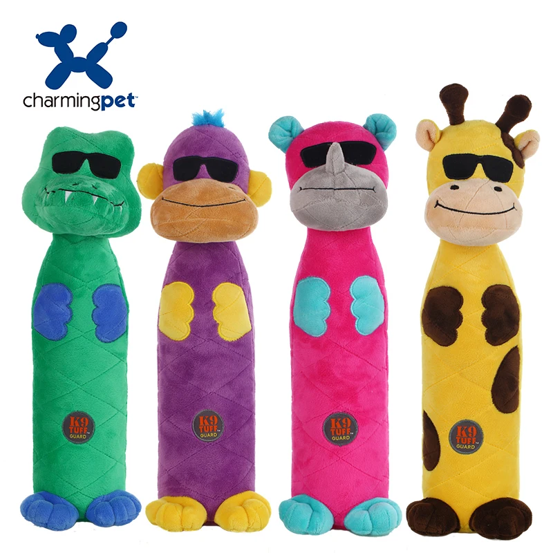 Бутылка для собаки Charmingpet-Жираф шимпанзе крокодил носорог pet тренировочный Писк